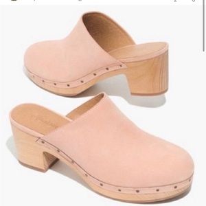 Madewell Ayanna wooden clogs